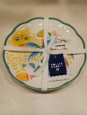 Roller Rabbit x Target 4pc. Set 9in. Vacation Melamine Salad Plates